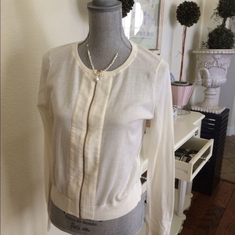 Banana Republic zippy cardigan